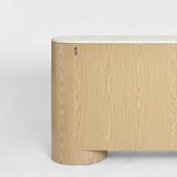 Arlo Buffet Light Oak & Terrazzo