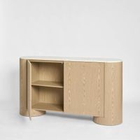 Arlo Buffet Light Oak & Terrazzo