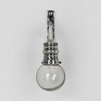 Carlton Outdoor Wall Light Silver