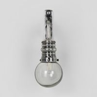 Carlton Outdoor Wall Light Silver