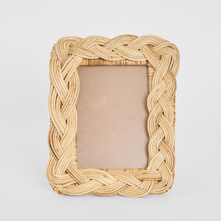 Twill Rattan Photo Frame Natural