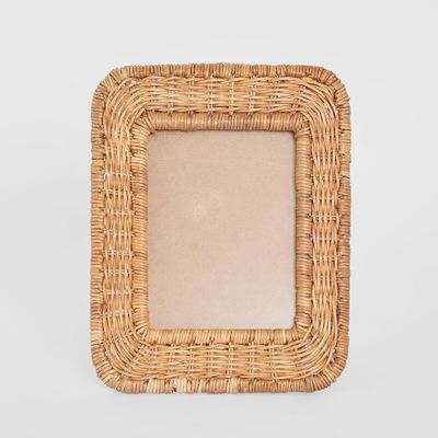 Bree Rattan Photo Frame Brown