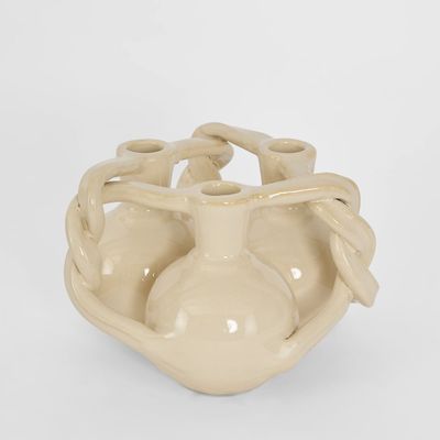 Petal Bud Vase White