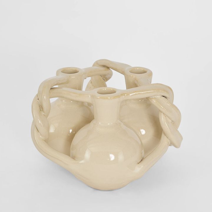 Petal Bud Vase White