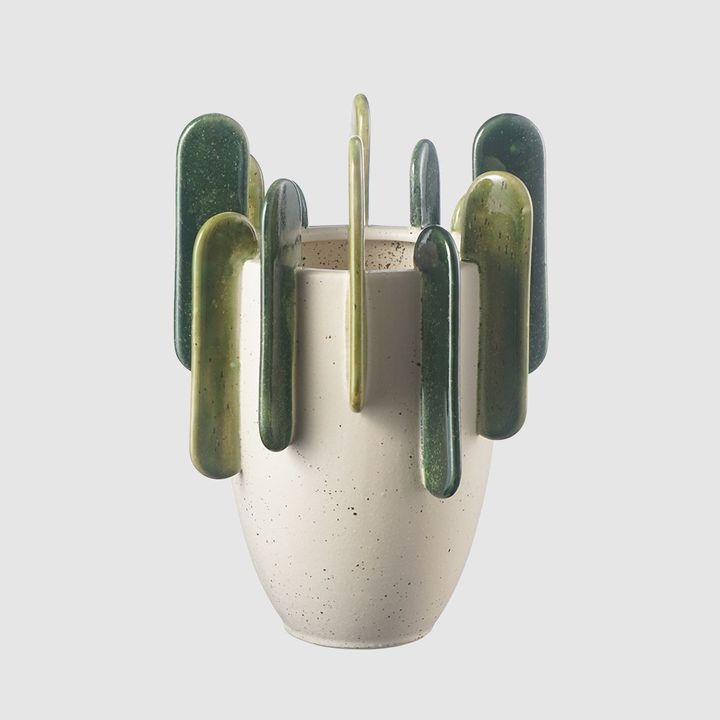 Axis Vase Blue & Green