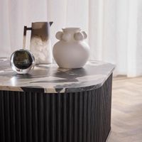 Tiki Round Vase Small White