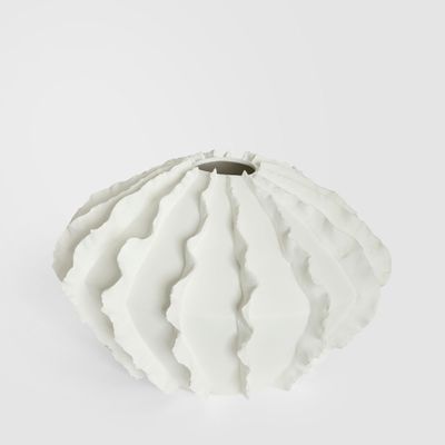 Kelp Wide Vase White