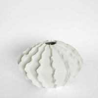 Kelp Wide Vase White