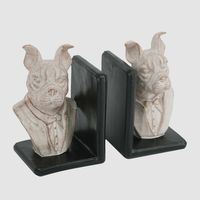 Hamish Bulldog Bookends Set of 2