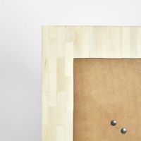 Nira Bone Inlay 5 x 7 " Photo Frame White