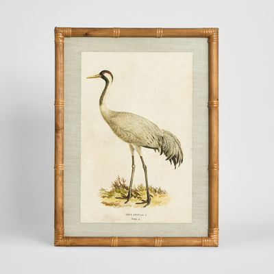 Heron Study B Wall Art 45x60cm