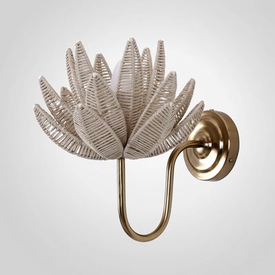 Cogee Jute Flower Wall Light
