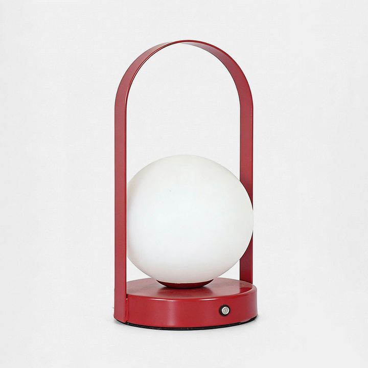 Nini Portable Table Lamp Dark Red