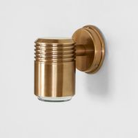 Primrose Outdoor Wall Light Antique Brass