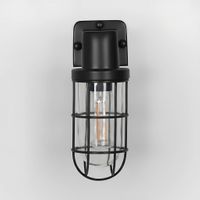 Royal London Outdoor Wall Light Black