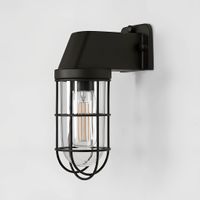 Royal London Outdoor Wall Light Black