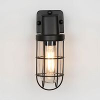 Royal London Outdoor Wall Light Black