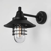 Clark Outdoor Wall Light Black