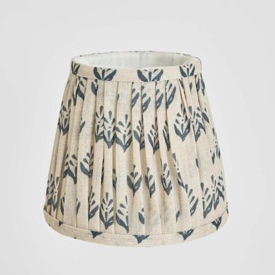 Viscose Linen Taper Lamp Shade XXS Blue