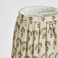 Viscose Linen Taper Lamp Shade XXS Green