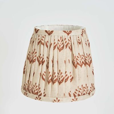 Viscose Linen Taper Lamp Shade XXS Red