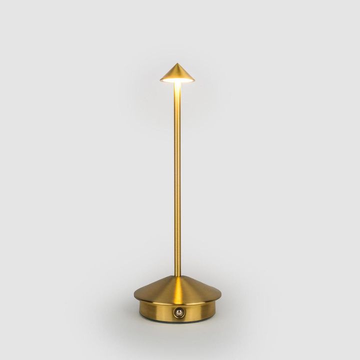 Warren Rechargeable Table Lamp Brass