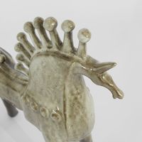 Ace Horse Tall Dark Grey