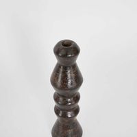 Lume Boulder Candle Stand Brown