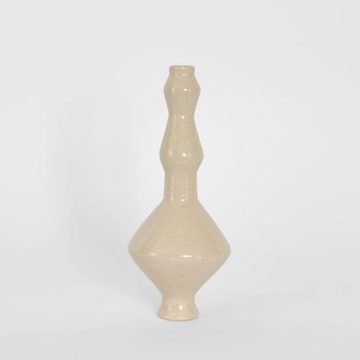 Lume Loom Candle Stand White