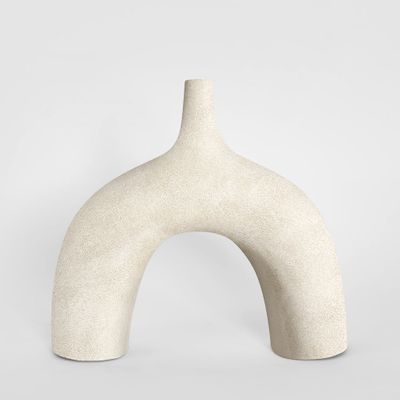 Gaia Arc Vase Natural