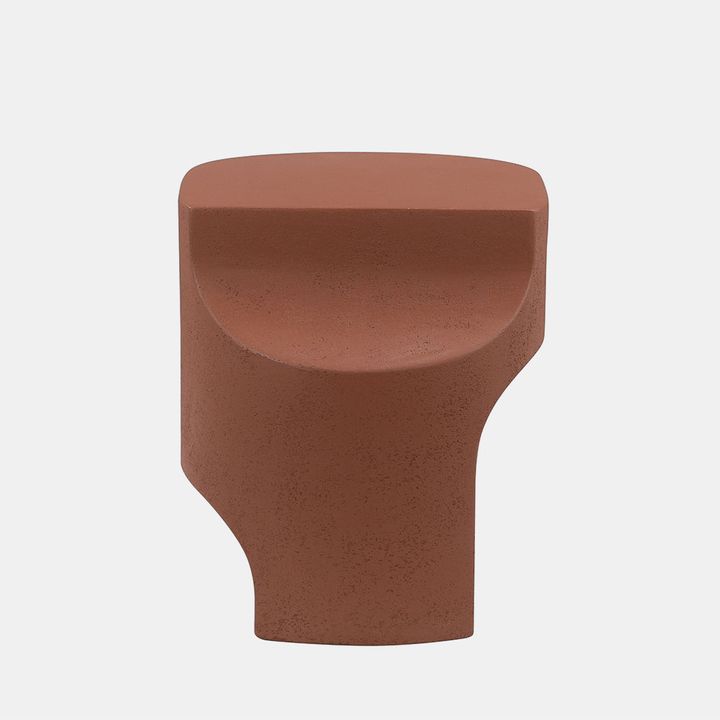 Arcos Outdoor Side Table
 Clay