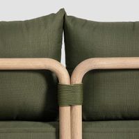 Vita Outdoor Sofa Forest Green