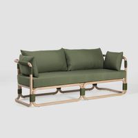 Vita Outdoor Sofa Forest Green