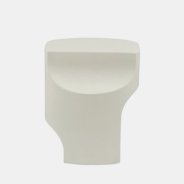 Arcos Outdoor Side Table
 Ivory