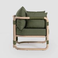 Vita Outdoor Armchair Forest Green