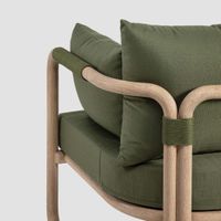 Vita Outdoor Armchair Forest Green