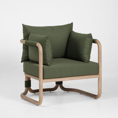 Vita Outdoor Undercover Armchair Forest Green