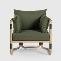 Vita Outdoor Armchair Forest Green