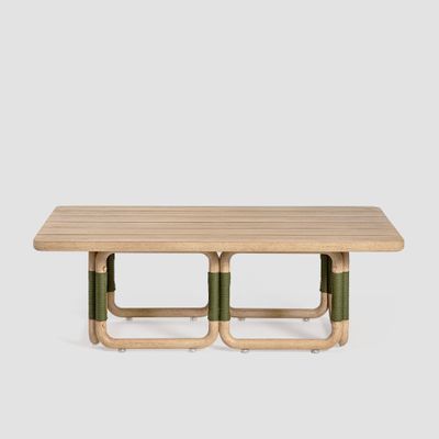Vita Outdoor Undercover Coffee Table Natural & Green