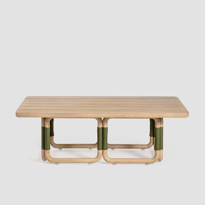 Vita Outdoor Coffee Table Natural & Green