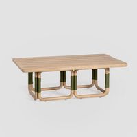 Vita Outdoor Coffee Table Natural & Green