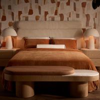 Theodore King Bedhead Ivory