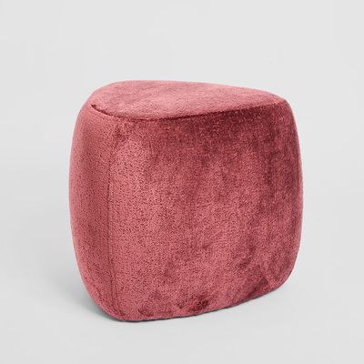 Pebble Small Ottoman Ruby