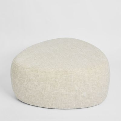Pebble Large Ottoman Natural