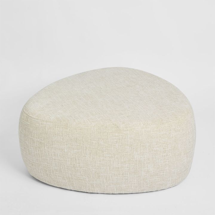 Pebble Large Ottoman Natural