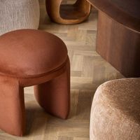 Harper Ottoman Ginger Bread