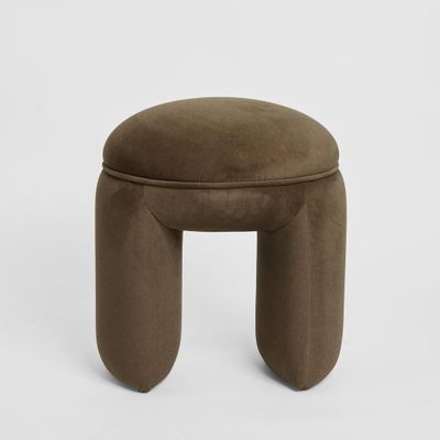 Harper Ottoman Brown