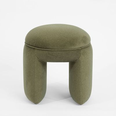 Harper Ottoman Olive Green