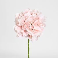Soft Touch Hydrangea Flower Stem 75cm Pink
