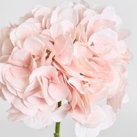 Soft Touch Hydrangea Flower Stem 75cm Pink
